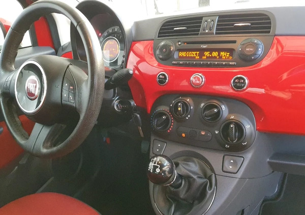 Fiat 500 cena 29999 przebieg: 117000, rok produkcji 2014 z Kamieńsk małe 742